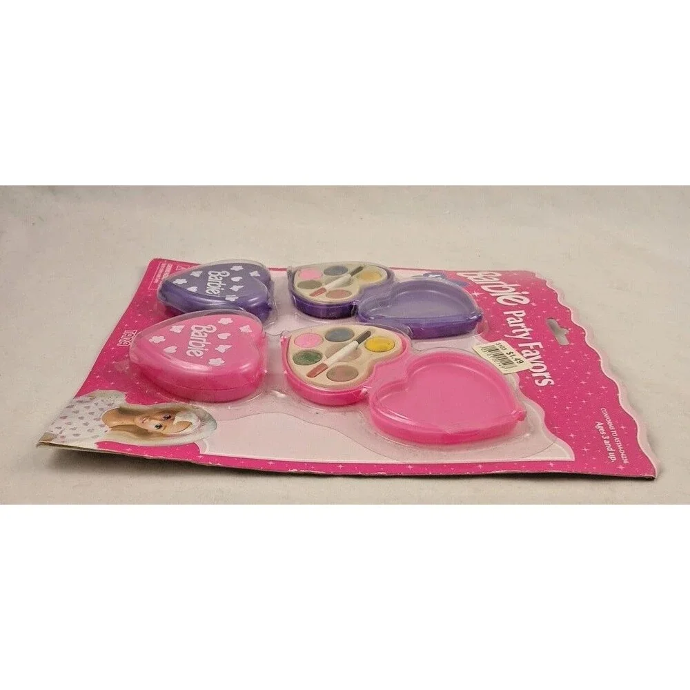 RARE Vintage 1997 Tara Toy Co Barbie Party Favors 4 pk of Paint Sets-SEALED!